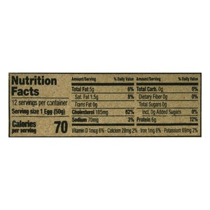 Wff Pasture Lg Brwn Eggs 15/12 CT [UNFI #36503]
