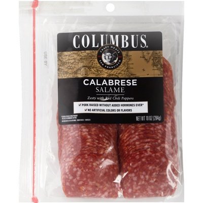 Columbus Calabrese Presliced Pillow Pk 12/10 Oz [Peterson #30014]