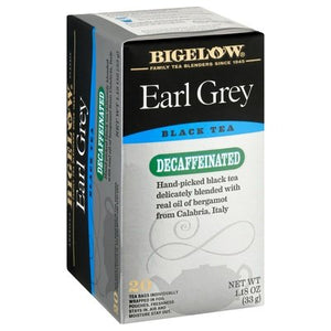 Bigelow Earl Grey Decaf 6/20 BAG [UNFI #28268]