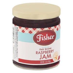 Fisher Fair Scone Raspberry Jam 12/12 OZ [UNFI #30288]