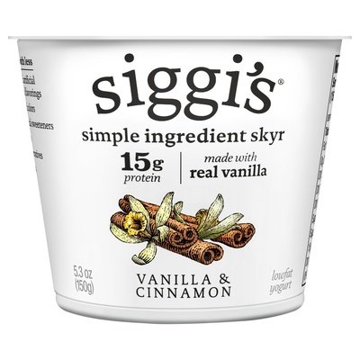 Siggis Skyr 2% Van Cinn 12/5.3 OZ [UNFI #48929]