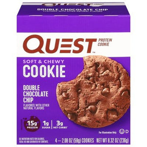 Quest Double Chocchip,Soft,Chewy 6/8.32 Oz [UNFI #79176]