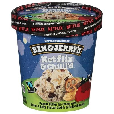 B&J Netflix Chlld Icrm 8/PINT [UNFI #03616]