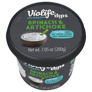 Violife Spinach Artichoke Dip, Vegan 8/7.05 OZ [UNFI #11418]