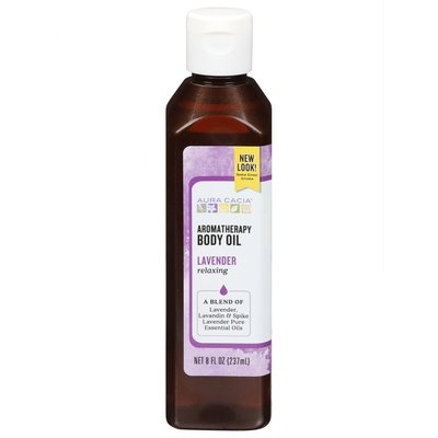 Ac Relax Lav Body Oil 8 OZ [UNFI #55340]