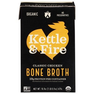 Kettle & Fire Chicken Bone Broth 6/16.9 OZ [UNFI #29177]