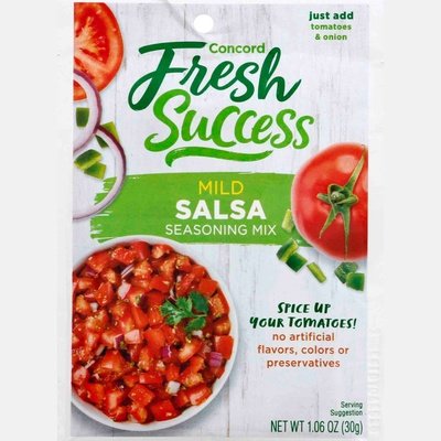 CONCORD,SALSA MIX MILD 18/1.06OZ [Charlies #024-04234]