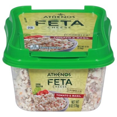 Athenos Feta Crumbled Tomato Basil 12/6 Oz [Peterson #18040]