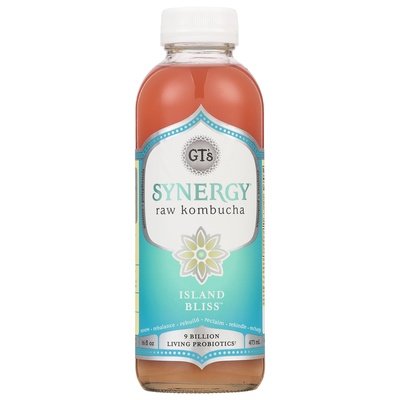 Gts Kombucha Island Bliss 12/16 Oz [UNFI #78639]