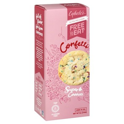 Cybele Confetti Cookies 6/6 OZ [UNFI #40321]
