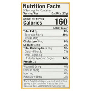 Bobos Oat Bite Pbtr Cchp 6/6.5 OZ [UNFI #80480]