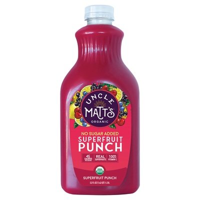 Uncle Matts Superfruit Punch 6/52 Oz [UNFI #81536]