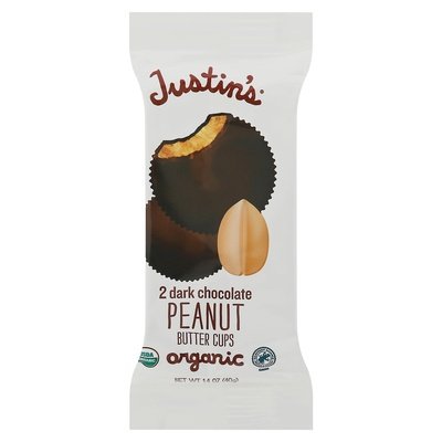 OG2 Justins Dark Choc Peanut Buttr Cups 12/1.4 OZ [UNFI #84069]