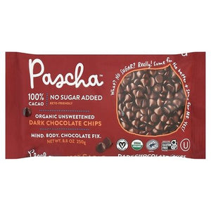 OG2 Pascha Unswtnd Dk Choc Baking Chips 6/8.8 OZ [UNFI #54073]