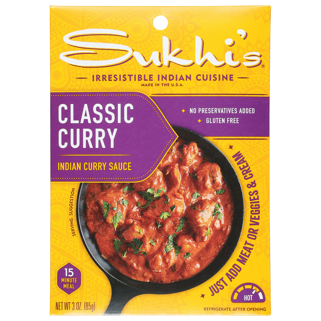 SukhiS Sauce Curry Classic 6/3 OZ [UNFI #11038]
