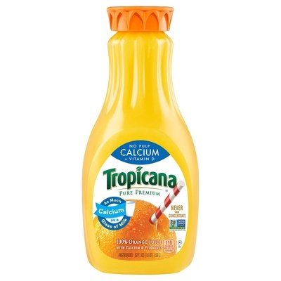 Tropicana Orange Juice With Calcium 6/52 Oz [UNFI #40987]