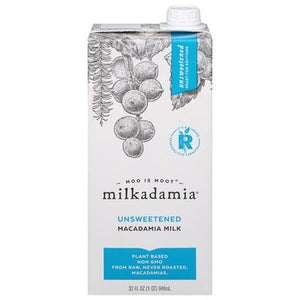 Milkadamia Unswtened Macadamia Nut Milk 6/32 OZ [UNFI #67703]