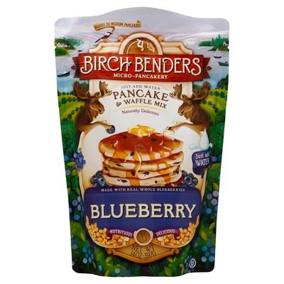 Birch Benders Blebrry Pancke & Wffle Mix 6/14 OZ [UNFI #44271]