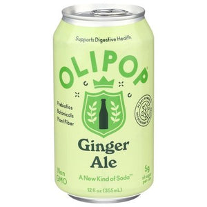 Olipop Ginger Ale Soda 12/12 Oz [UNFI #17960]