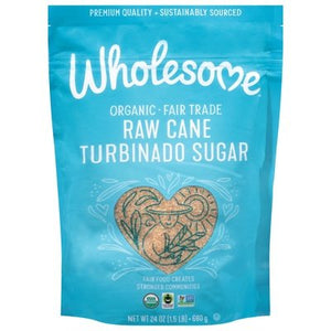 OG2 Wholesome Turbinado Sugar 12/1.5 LB [UNFI #33158]