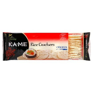 Ka-me Rice Cracker Plain 12/3.5 OZ [UNFI #26800]