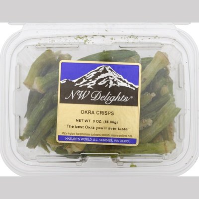 NWD,OKRA CRISPS 6/3OZ [Charlies #033-05336]