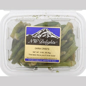 NWD,OKRA CRISPS 6/3OZ [Charlies #033-05336]