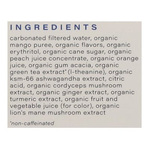 Hiyo Peach Mango Seltzer 4 Pk 6/4/12 Oz [UNFI #46470]