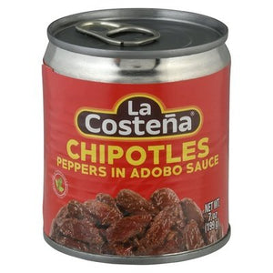 La Costena Peppers, Chipotle 24/7 Oz [UNFI #30249]