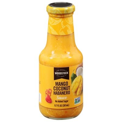 Woodstock Mango Coconut Habanero Sauce 12/9.7 Oz [UNFI #01695]