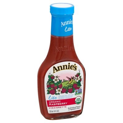 OG2 Annies Lite Raspberry Vinaigrette 6/8 OZ [UNFI #30913]