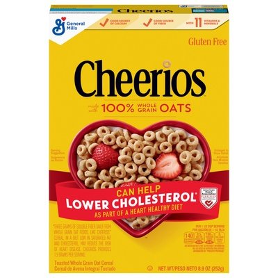 Gen Mill Cheerios 12/8.9 OZ [UNFI #36231]