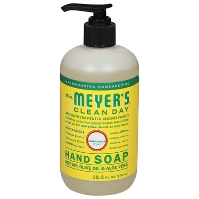 Mrs Meyers Hand Soap Liq Honeysuckle 6/12.5 OZ [UNFI #66036] T