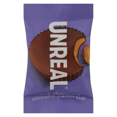 Unreal Dk Choc Almbtr Cp 40/.53 OZ [UNFI #86788]