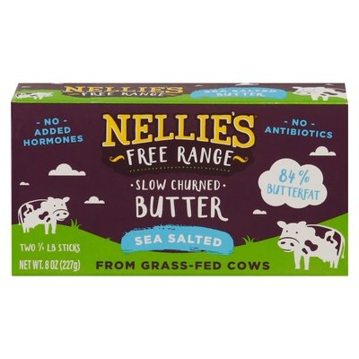 Nellie`S Sea Salt Butter 12/8 OZ [UNFI #25296]