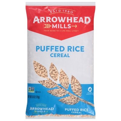 Arowhd Puff Cereal Rice Ns 12/6 OZ [UNFI #52031]