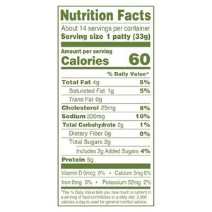 Applegate Farms Chicken & Maple Brkfst Patties 6/16 Oz [UNFI #52658]