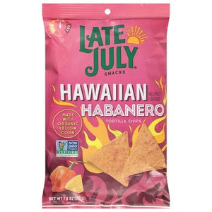 Late July Snacks Habanero Hawaiian 12/7.8 Oz [UNFI #53086]