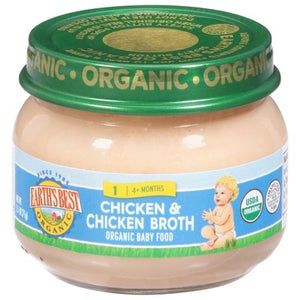 Earths Best Chicken & Chicken Broth 10/2.5 Oz [UNFI #60642]