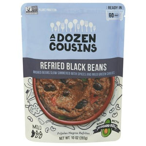 Doz Refried Black Beans 6/10 OZ [UNFI #24519]