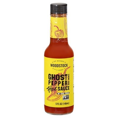 Woodstock Ghost Pepper Hot Sauce 12/5 OZ [UNFI #55438]