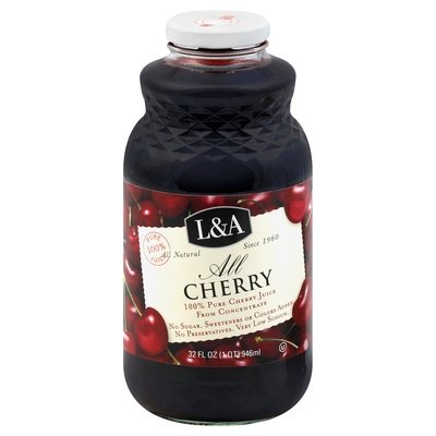 L&A All Cherry 6/32 OZ [UNFI #59569]