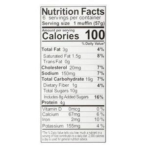 Veggies Made Great Muffins Chocolate 6ct 8/12 OZ [UNFI #81622]