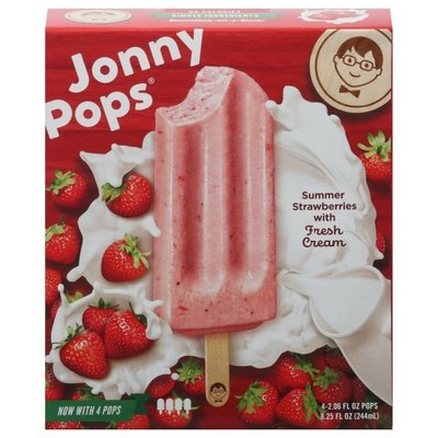 Jonnypops Smrstrw Bar 4P 6/8.25 OZ [UNFI #95367]