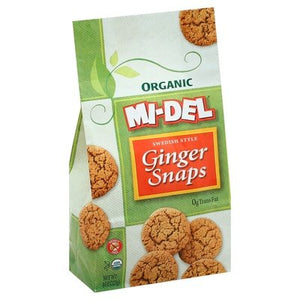 OG2 Mi-del Ginger Snaps Cookies 8/8 OZ [UNFI #16953]