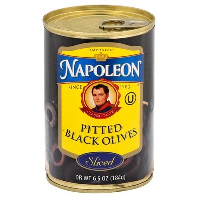 Napoleon Olives Black Sliced 12/6.5 OZ [UNFI #23869]