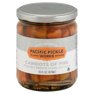 Pacific Pickle Works Carrot Sticks, Spicy Pickled 6/16 Oz [UNFI #81443]