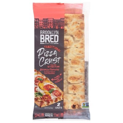 Brooklyn Bred Traditional Pizza Crust 2Ct 12/10.8 Oz [UNFI #69522]