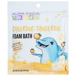 Aura Cacia Foam Bath Kids Cheer 6/2.5 OZ [UNFI #51080] T