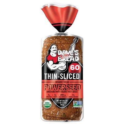 OG2 Daves Killer Bread Thin Sliced Powerseed Bread 10/20.5 Z [UNFI #71479]